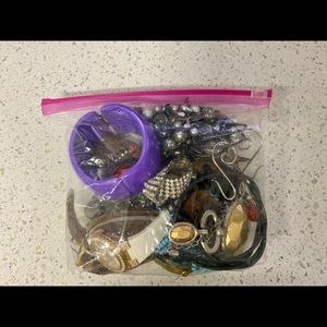 Bag of Costume Jewelry